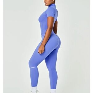 Blue Short Sleeve MATTE Set